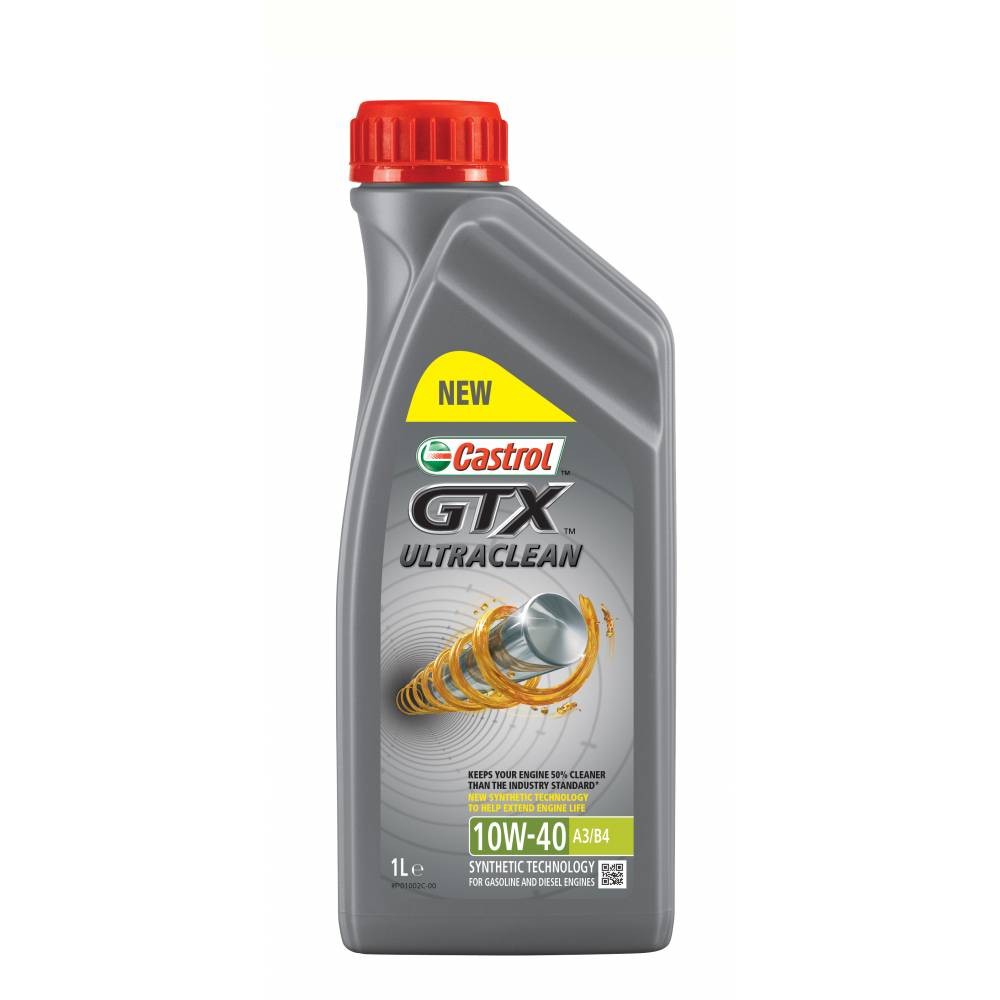 Масло Castrol GTX Ultraclean 10W40 A3/B4 1л.