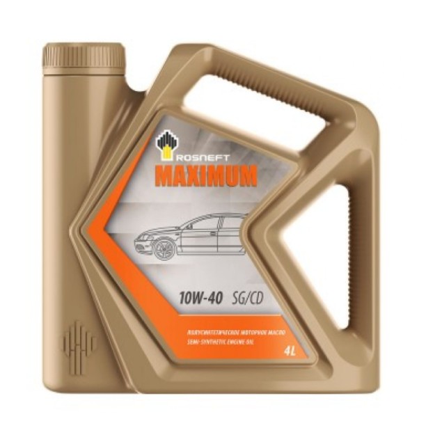Масло Роснефть Maximum 10w40 4л п/с