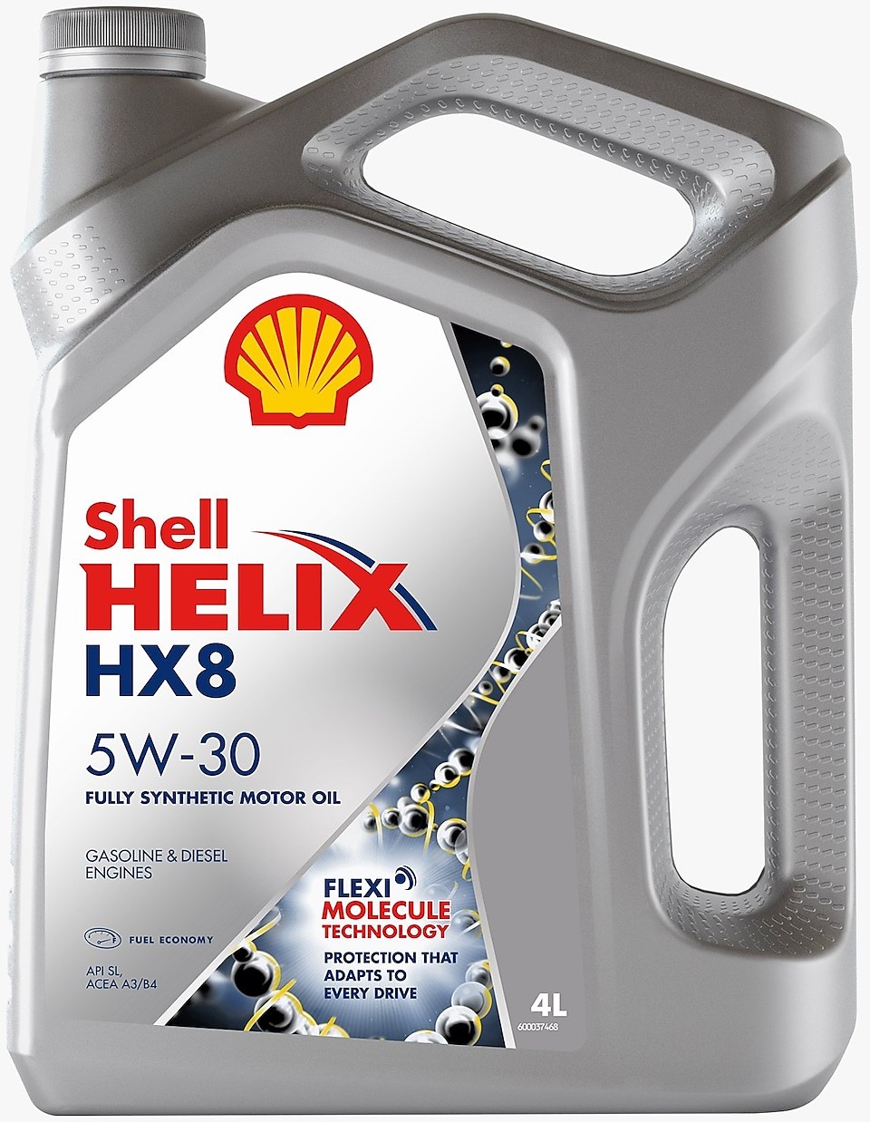 Масло SHELL HX8 5W30 ECT SN/CF С3 4л