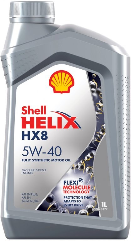 Масло SHELL HX8 5W40 SN A3/B4 1л