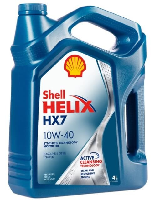 Масло SHELL HX7 10W40 SN A3/B4 4л