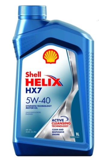 Масло SHELL HX7 5W40 SN A3/B4 1л