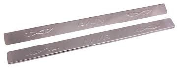 Накладка порога декор.2121 Dollex нерж.