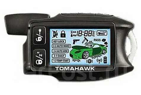 Брелок сигнализации TOMAHAWK 9,5