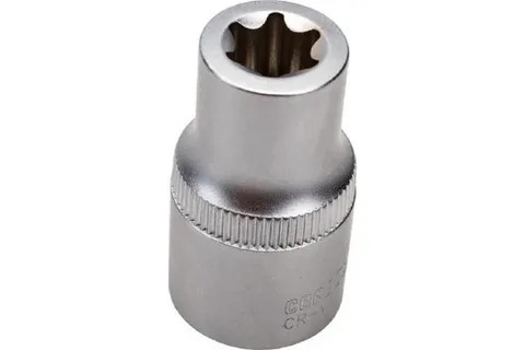 Головка звездочка Е12 короткая Сервис ключ