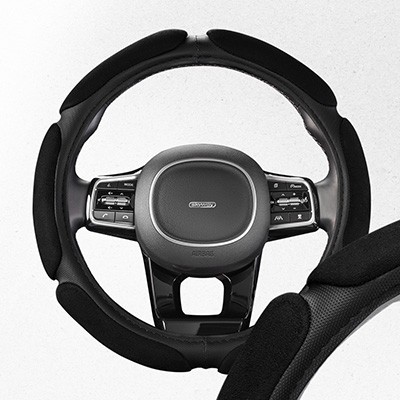 Оплетка на руль М SKYWAY (6 подуш.) 1065