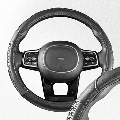 Оплетка на руль SKYWAY( M) 2179