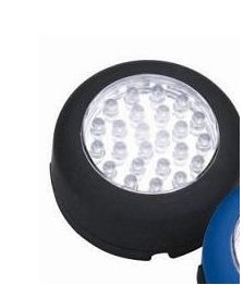 Переноска светодиодная круглая AVS ZZ-810B 12 диодов, крючок, AAA