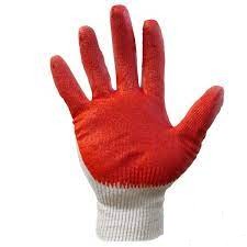 Перчатки с латексным покрытием