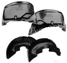 Подкрылки 2123 РС полный к-т (перед корот) под саморезы