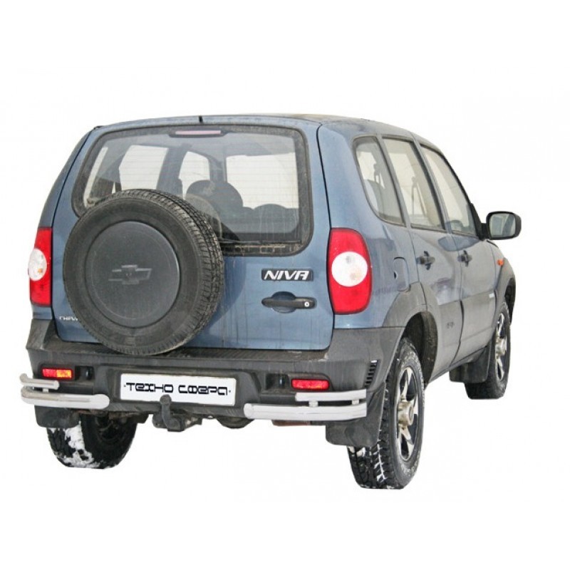 Подножка задняя RS уголок двойной снег