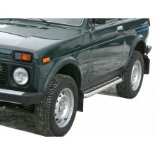 Подножки 2131 (с накладкой) снег