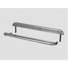 Подножки Нива с мет. листом антик