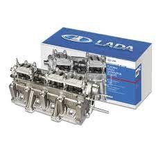 Головка блока 11186 8клап.в сборе(с отверстием под  дат.температ.,2отв.под самонатяж.ролик)