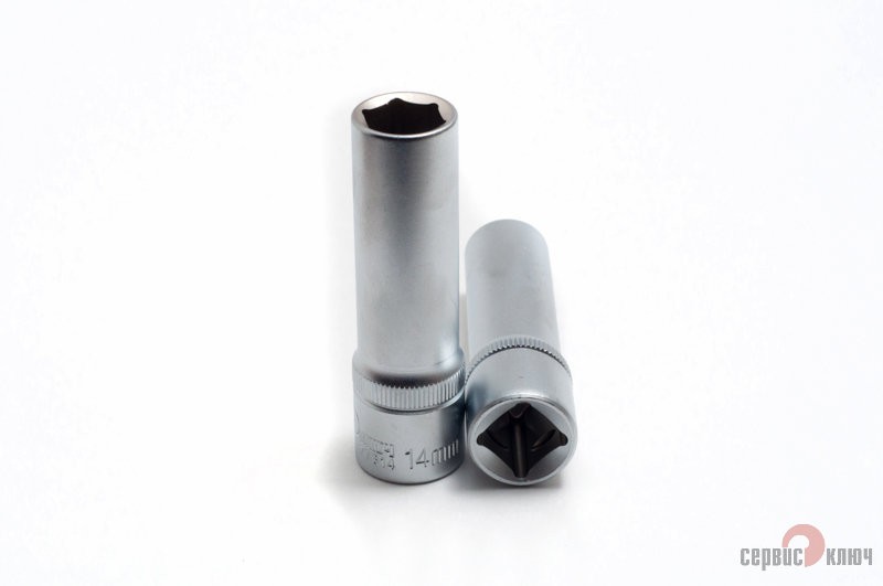 Головка  глубокая (6 граней) 14мм Сервис Ключ