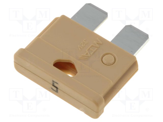 Предохранитель стандарт штыревой МТА (Италия) 5A