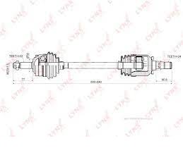 Привод 2109 левый LYNX