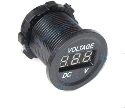 Вольтметр встраиваемый цифровой