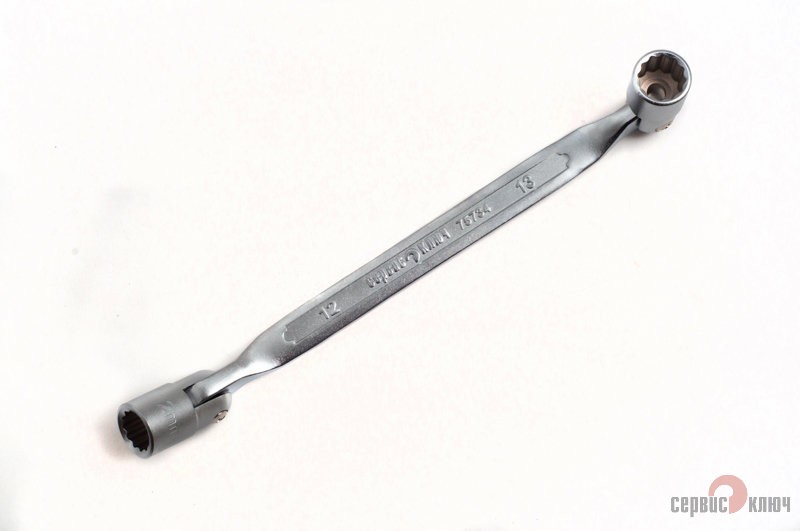 Ключ - колокольчик шарнирный 12-13 Сервис Ключ