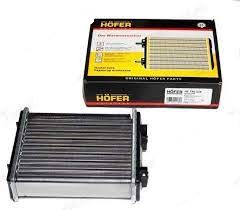 Радиатор печки 2101-07,Нива алюм. узкий HOFER