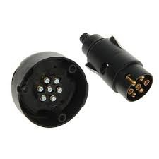 Разъем прицепа пластик папа мама с резинкой