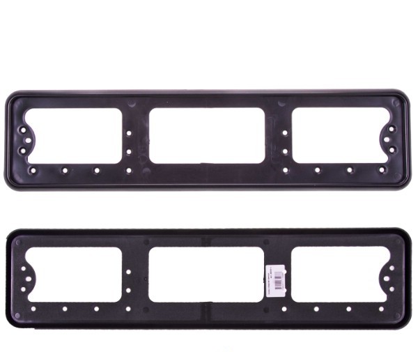 Рамка под номер перед. черная