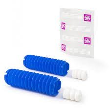 Отбойник задней стойки 2110 с пыльником силикон синий