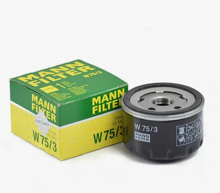 Фильтр масляный Ларгус (Рено) mann