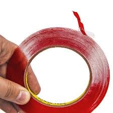 Скотч двусторонний (под 3M) 10ммх5м прозрачный