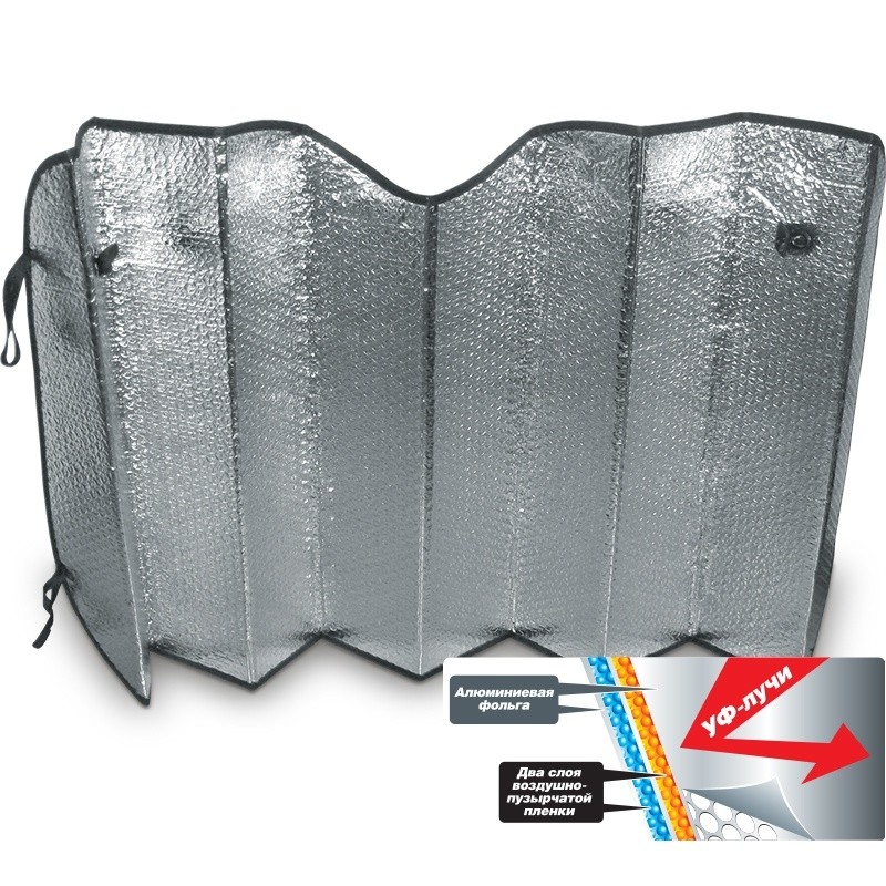 Солнцезащита (шторка на лобовое стекло) SH-108F-L 150x80см AVS