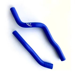 Патрубки печки 2123 силикон синие РусТех
