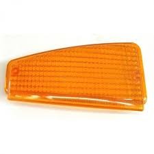 Стекло поворота 2108-99 лев.желтое зав.