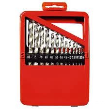 Набор сверел по металлу 19 предм.